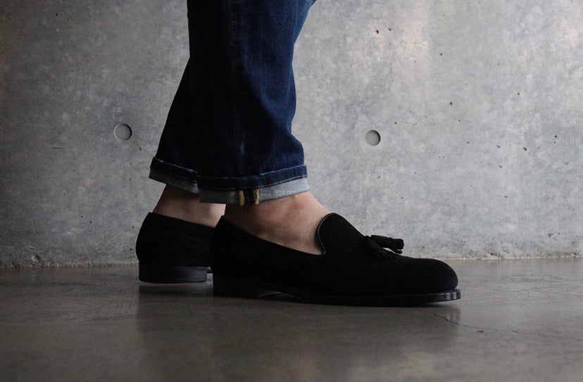 SUEDE LOAFERS